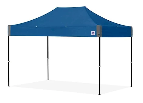 E-Z UP Speed Shelter 8' x 12' Shelter – Royal Blue Top / Black Steel Frame