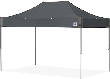 E-Z UP Speed Shelter 8' x 12' Shelter – Steel Gray Top / Gray Steel Frame Main Image