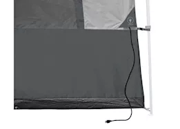 E-Z UP Camping Cube Sport for E-Z UP 10'x10' Dome & Vista Shelters – Steel Gray