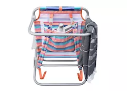 E-Z UP Hurley Deluxe Backpack Beach Chair – Deluxe Bombay Sherbet