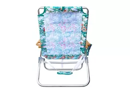 E-Z UP Hurley Mid-Height Wood Arm Beach Chair – White Hawaiian