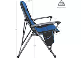 E-Z UP AllSport Folding Chair – Royal Blue