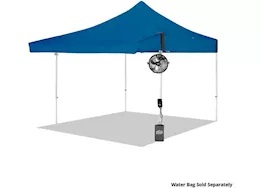 E-Z Up Misting fan kit, square leg shelter, portable, rechargeable, one box