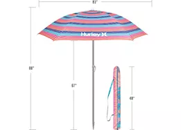 E-Z UP Hurley 7 ft. Tilt Beach Umbrella – Bombay Sherbet