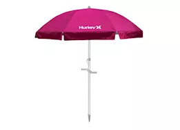 E-Z UP Hurley 7 ft. 2-Way Tilt Beach Umbrella – Fireberry