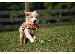 Fido Pet Products M - orange camo neoprene dog life jacket