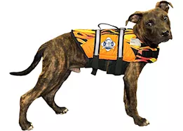 Fido Pet Products Xs - racing flames nylon dog life jacket