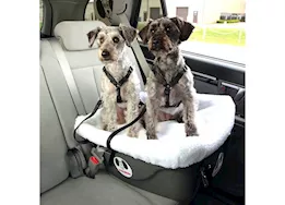 FidoRido® Dog Car Seat, White, Medium
