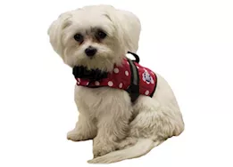 Fido Pet Products Xxs - pink polka dot nylon dog life jacket