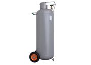 Flame King 100lb horizontal & vertical propane cylinder w/pol w/wheels