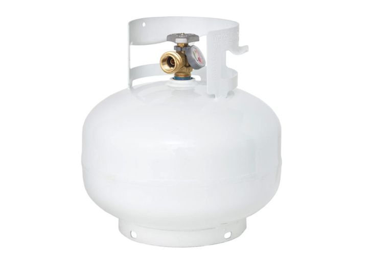 11LB SQUATTY LP CYLINDER W/OPD & GAUGE