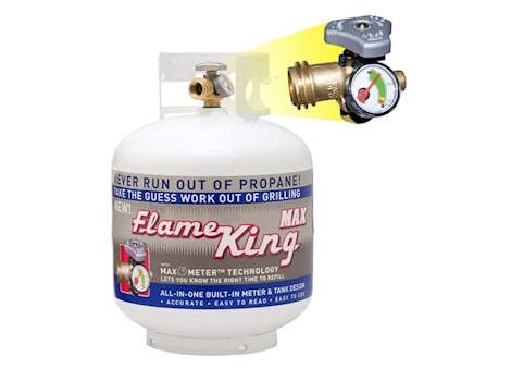 Flame King 20LB LP CYLINDERS W/OPD WITH GAUGE