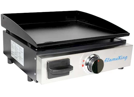 Flame King FLAT TOP RV PROPANE CAST IRON GRILL GRIDDLE