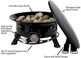 Flame King Propane fire pit 24in