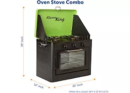 Flame King Oven/Stove Combo | YSN-HT-300