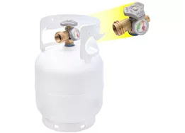 Flame King 5lb lp cylinder w/opd & gauge