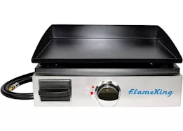 Flame King Flat top rv propane cast iron grill griddle