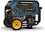 Firman Generators Firman electric start 10,000/8000 watt tri fuel (gas, lpg, ng) powered portable generator w/wheel kit