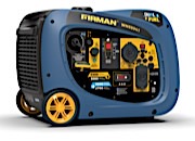 FIRMAN 3300-Watt Whisper Hybrid Dual Fuel Portable Inverter Generator - Recoil Start, Gasoline/LPG