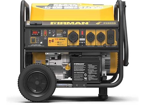 Firman Generators REMOTE START GAS POWERED GENERATOR 10000/8000W 50A 120/240V WITH CO ALERT
