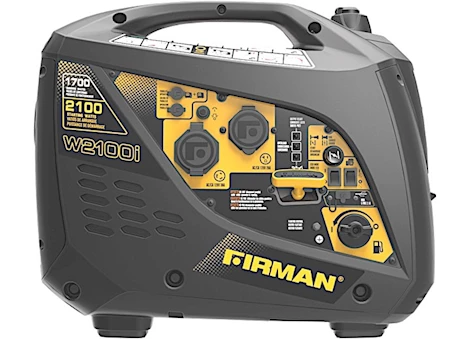 FIRMAN 2100-Watt Whisper Series Portable Inverter Generator - Recoil Start, Gasoline