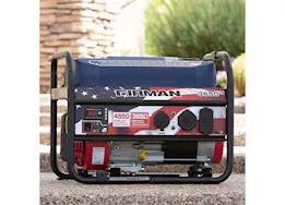 FIRMAN 4550-Watt Performance Stars & Stripes Portable Generator - Recoil Start, Gasoline