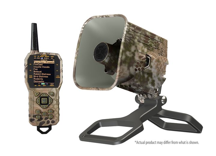 FOXPRO X2S WITH 100 PROGRAMMED SOUNDS, PLUS FOXPROS FREE SOUND LIBRARY