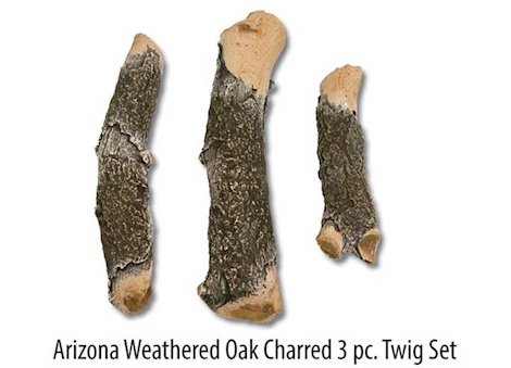 Grand Canyon Twig Set (3-Piece) – AZ Weathered Oak Charred