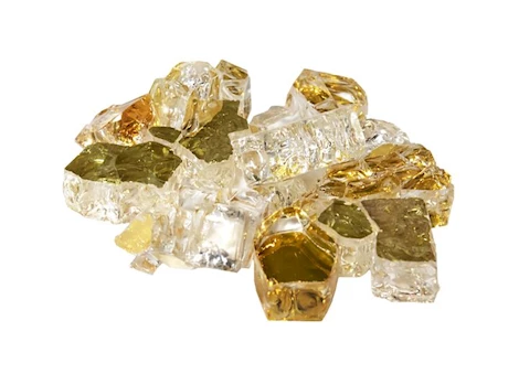 Grand Canyon Reflective Fire Glass (10 lb. Bag) – Amber Diamond