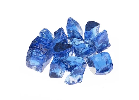 Grand Canyon Reflective Fire Glass (10 lb. Bag) – Poseidon Blue Main Image