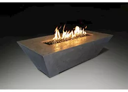 Grand Canyon 72”x30”x24” Rectangular Liquid Propane Fire Table – Gray