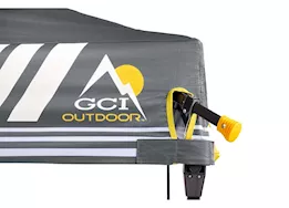 GCI Outdoor Lever up canopy, mercury gray