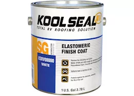 Kool Seal Elastomeric RV White Roof Coating, 1 Gallon - White