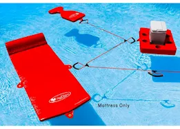 Gail Force Water Sports LLC Red - connectable foam mattress w carib. clip