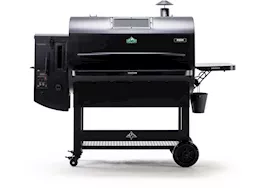Green Mountain Grills Peak prime wifi rotisserie-enabled, with light and fold-down front shelf