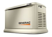 Generac Power Systems (2021, generac 7290) 26 kw air-cooled standby generator, aluminum enclosure