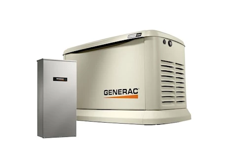 Generac Power Systems GENERAC (2021, GENERAC 7043) 22/19.5 KW AIR-COOLED STANDBY GENERATOR, ALUM ENCL, 200 SE (NOT CUL)