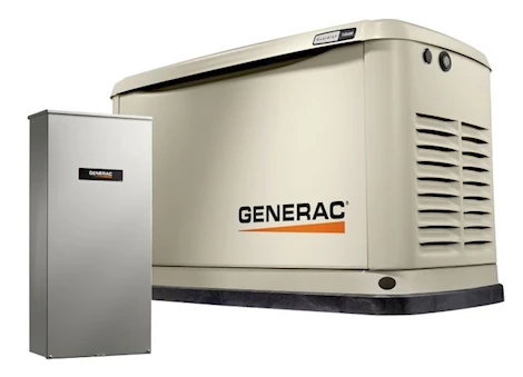 Generac Power Systems GENERAC (2021, GENERAC 7225) 14/14 KW AIR-COOLED STANDBY GENERATOR, ALUM ENCL, 200 SE (NOT CUL)