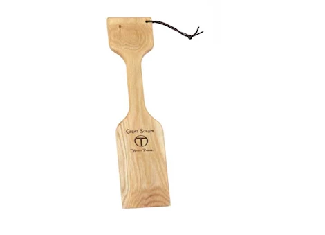 Great Scrape Woody Paddle BBQ Cleaning Tool/Grill Scraper