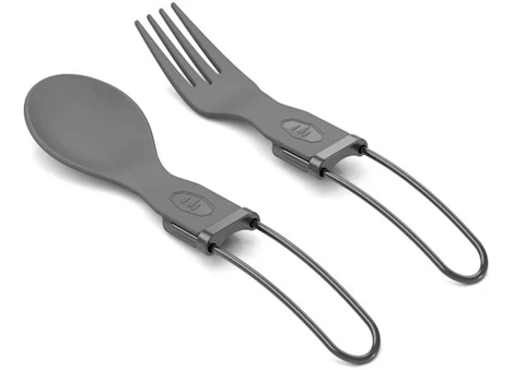 GSI Outdoors Tekk folding cutlery set - grey Main Image