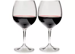 GSI Outdoors Nesting red wine glass set