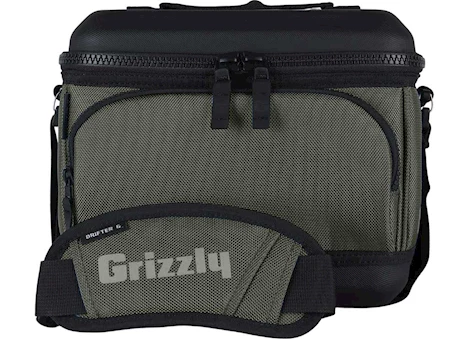 Grizzly Coolers NEW DRIFTER 6-CAN SOFT-SIDED COOLER LUNAR GREEN