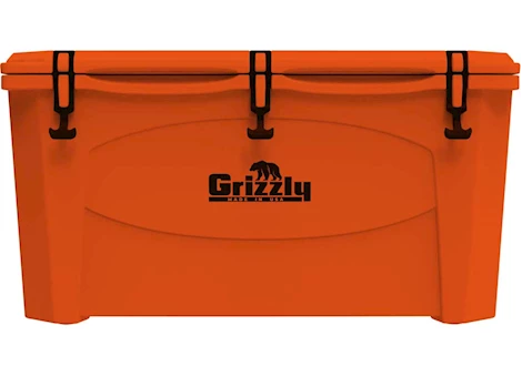 Grizzly Coolers GRIZZLY 100 QT COOLER ORANGE