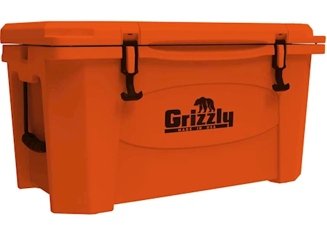 Grizzly Coolers GRIZZLY 45 QT COOLER ORANGE