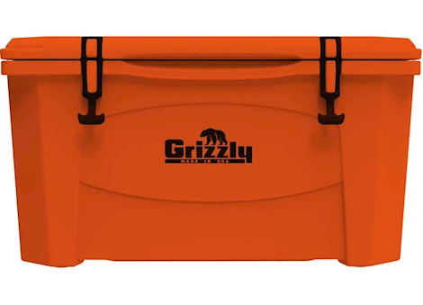 Grizzly Coolers GRIZZLY 60 QT COOLER ORANGE