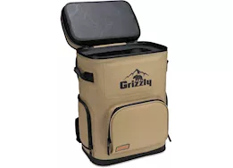 Grizzly Coolers New drifter 24-can backpack tan