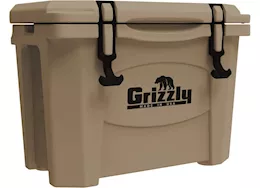 Grizzly Coolers Grizzly 15 qt cooler tan