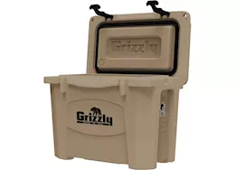 Grizzly Coolers Grizzly 15 qt cooler tan