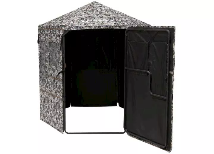 Hawk Outdoors Down & out warrior blind in chaos