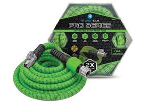 Hydrotech PRO SERIES 3/4IN X 50FT EXPANDABLE MAX FLOW HOSE - GREEN